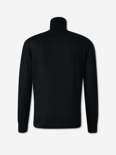 Santa Eulalia Hombre Barcelona Jersey Fino Cuello Alto color Negro sku 542-002670 01 - Foto 2