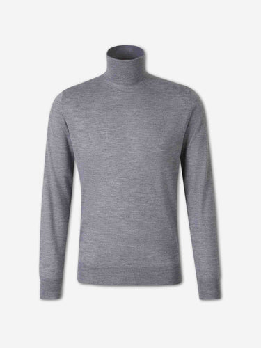 Santa Eulalia Hombre Barcelona Jersey Fino Cuello Alto color Gris sku 542-002670 02 - Foto 1