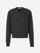 Lemaire Hombre Barcelona Jersey Cuello Pico color Gris Antracita sku 542-002675 00 - Foto 1