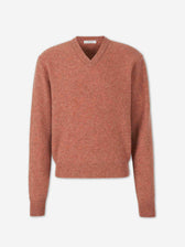 Lemaire Hombre Barcelona Jersey Cuello Pico color Coral sku 542-002675 01 - Foto 1