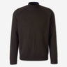 Zanone Hombre Barcelona Jersey Cuello Alto color Marrón Oscuro sku 542-002677 01 - Foto 1