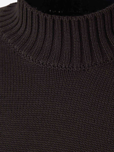 Zanone Hombre Barcelona Jersey Cuello Alto color Marrón Oscuro sku 542-002677 01 - Foto 3