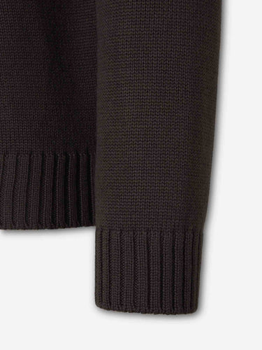 Zanone Hombre Barcelona Jersey Cuello Alto color Marrón Oscuro sku 542-002677 01 - Foto 4