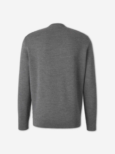 Zanone Hombre Barcelona Jersey Cuello Redondo color Gris sku 542-002678 02 - Foto 2