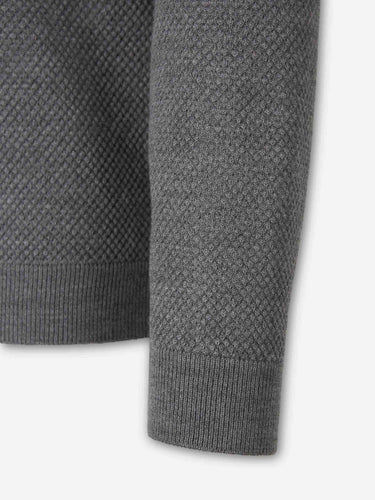 Zanone Hombre Barcelona Jersey Cuello Redondo color Gris sku 542-002678 02 - Foto 4