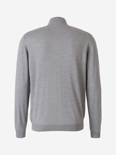 Santa Eulalia Hombre Barcelona Cárdigan Punto Lana color Gris Claro sku 543-000737 04 - Foto 2