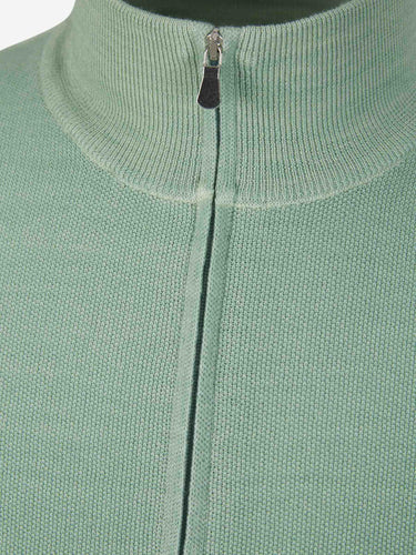 Santa Eulalia Hombre Barcelona Cárdigan Punto Seda color Verde sku 543-001005 04 - Foto 3
