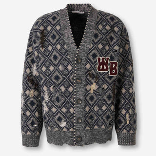 Wales Bonner Hombre Barcelona Cárdigan Oversize Sibling color Multicolor sku 543-001012 01 - Foto 1