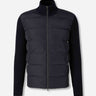Herno Hombre Barcelona Cárdigan Acolchado Cremallera color Gris sku 543-001013 01 - Foto 1