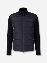 Herno Hombre Barcelona Cárdigan Acolchado Cremallera color Azul Marino sku 543-001013 02 - Foto 1