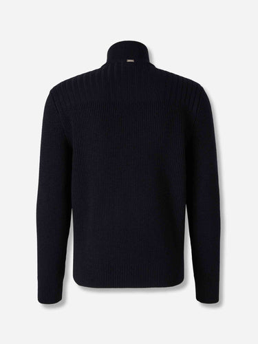 Herno Hombre Barcelona Cárdigan Acolchado Cremallera color Azul Marino sku 543-001013 02 - Foto 2