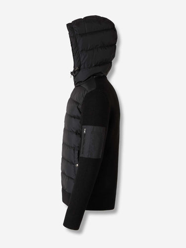 Herno Hombre Barcelona Cárdigan Capucha Punto color Negro sku 543-001015 01 - Foto 2