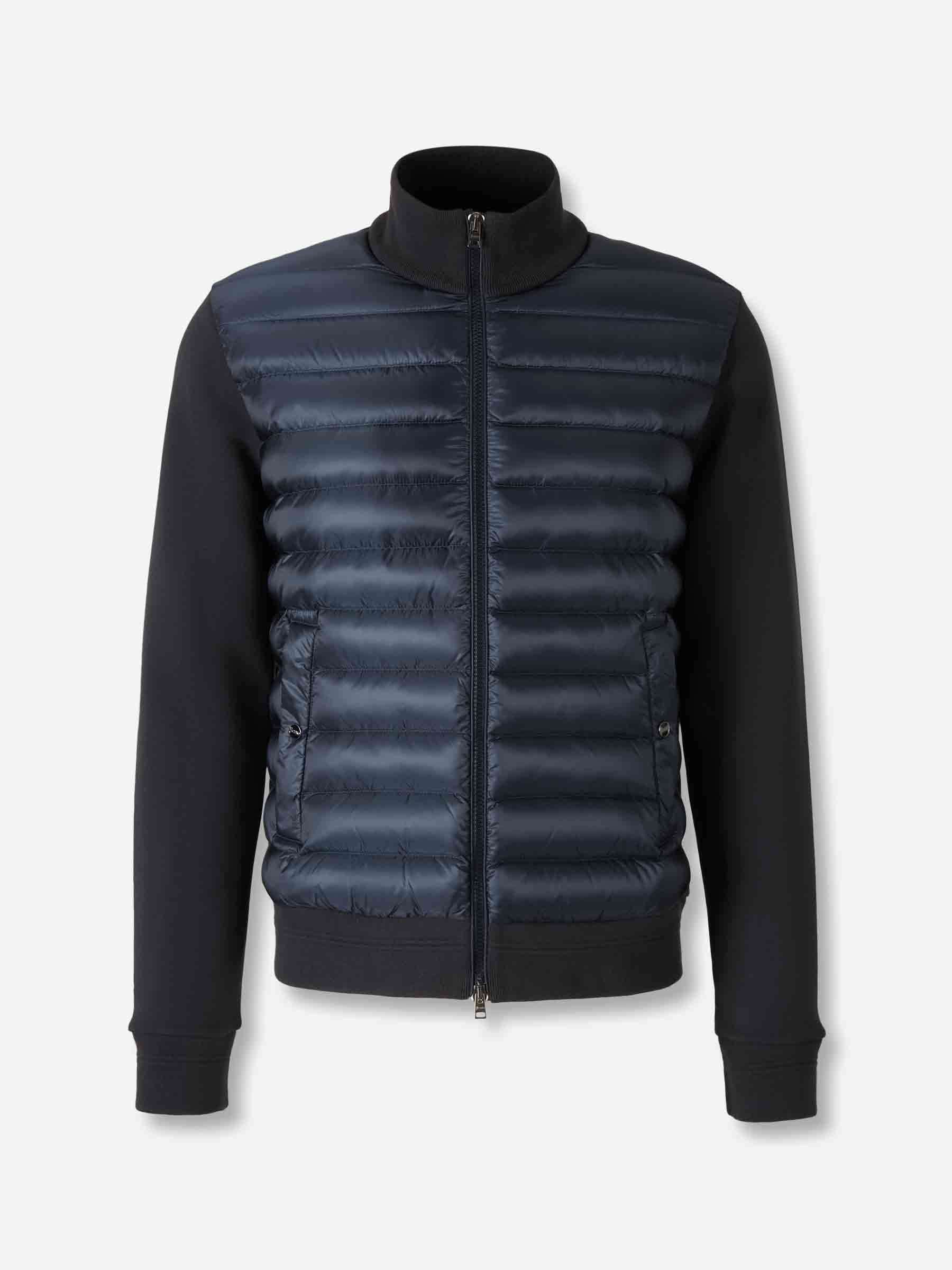 Herno Hombre Barcelona Sudadera Cremallera Capucha color Azul Marino sku 543-001016 01 - Foto 1