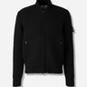 Stone Island Hombre Barcelona Cárdigan Punto Bomber color Negro sku 543-001024 01 - Foto 1