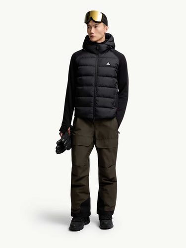 Moncler Grenoble Hombre Barcelona Plumífero Corto Polartec color Negro sku 543-001026 01 - Foto 2