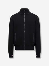 Moncler Grenoble Hombre Barcelona Cárdigan Cremallera Lana color Negro sku 543-001027 01 - Foto 1