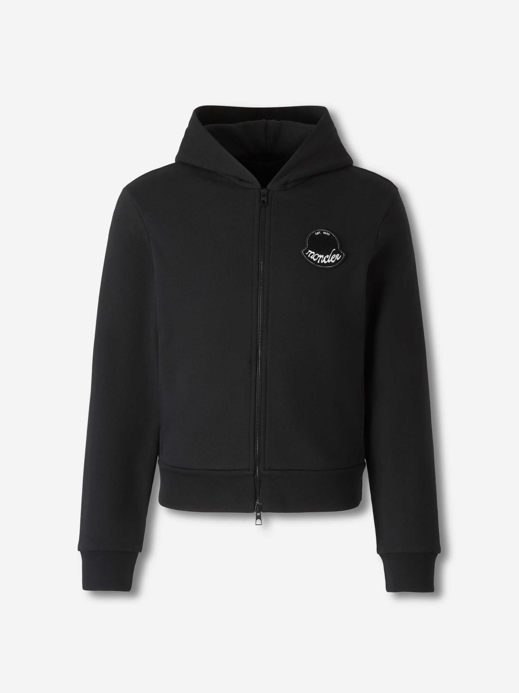 Moncler Hombre Barcelona Sudadera Capucha Cremallera color Negro sku 543-001028 01 - Foto 1