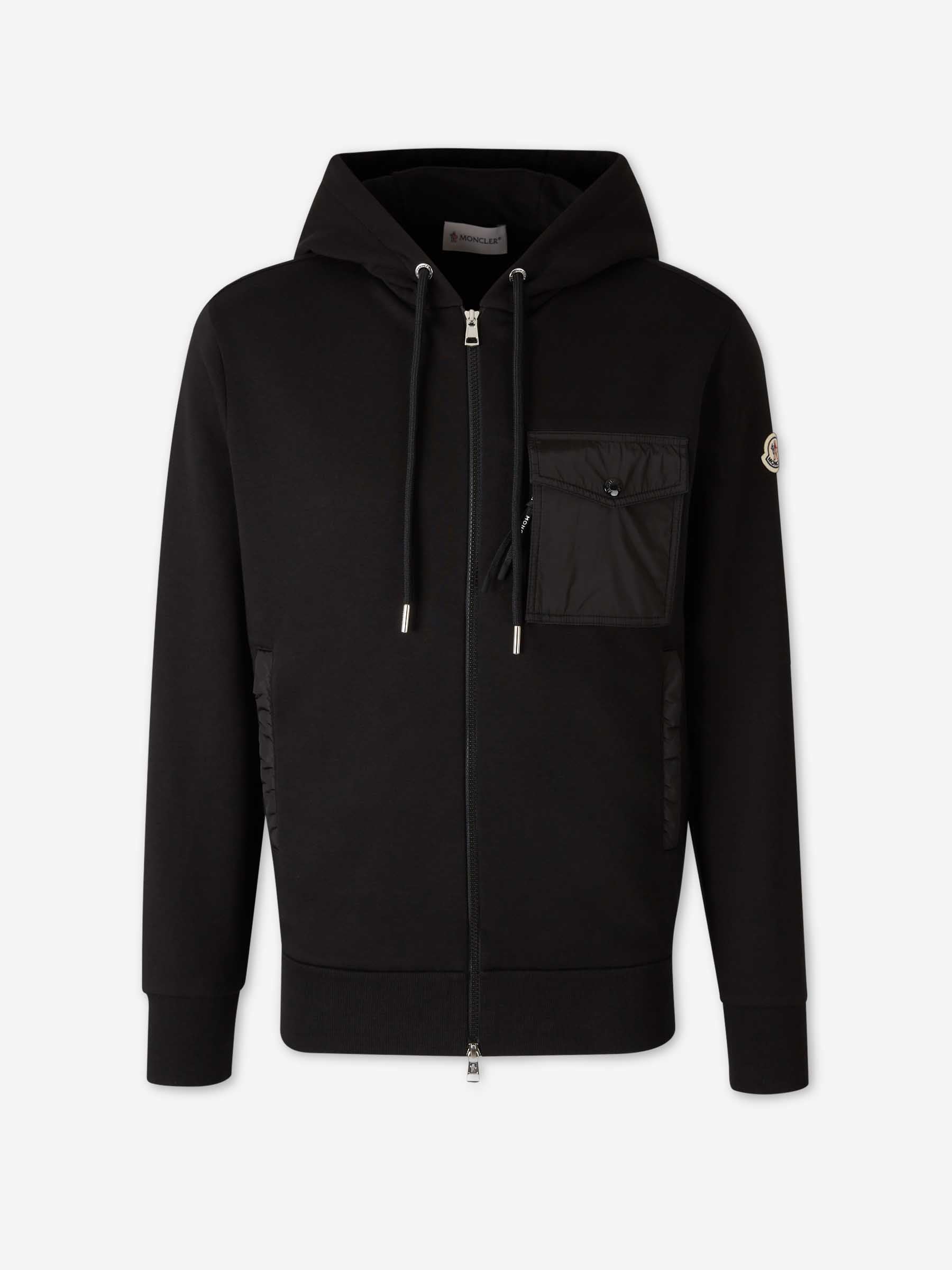 Moncler Hombre Barcelona Sudadera Cremallera Capucha color Negro sku 543-001039 01 - Foto 1