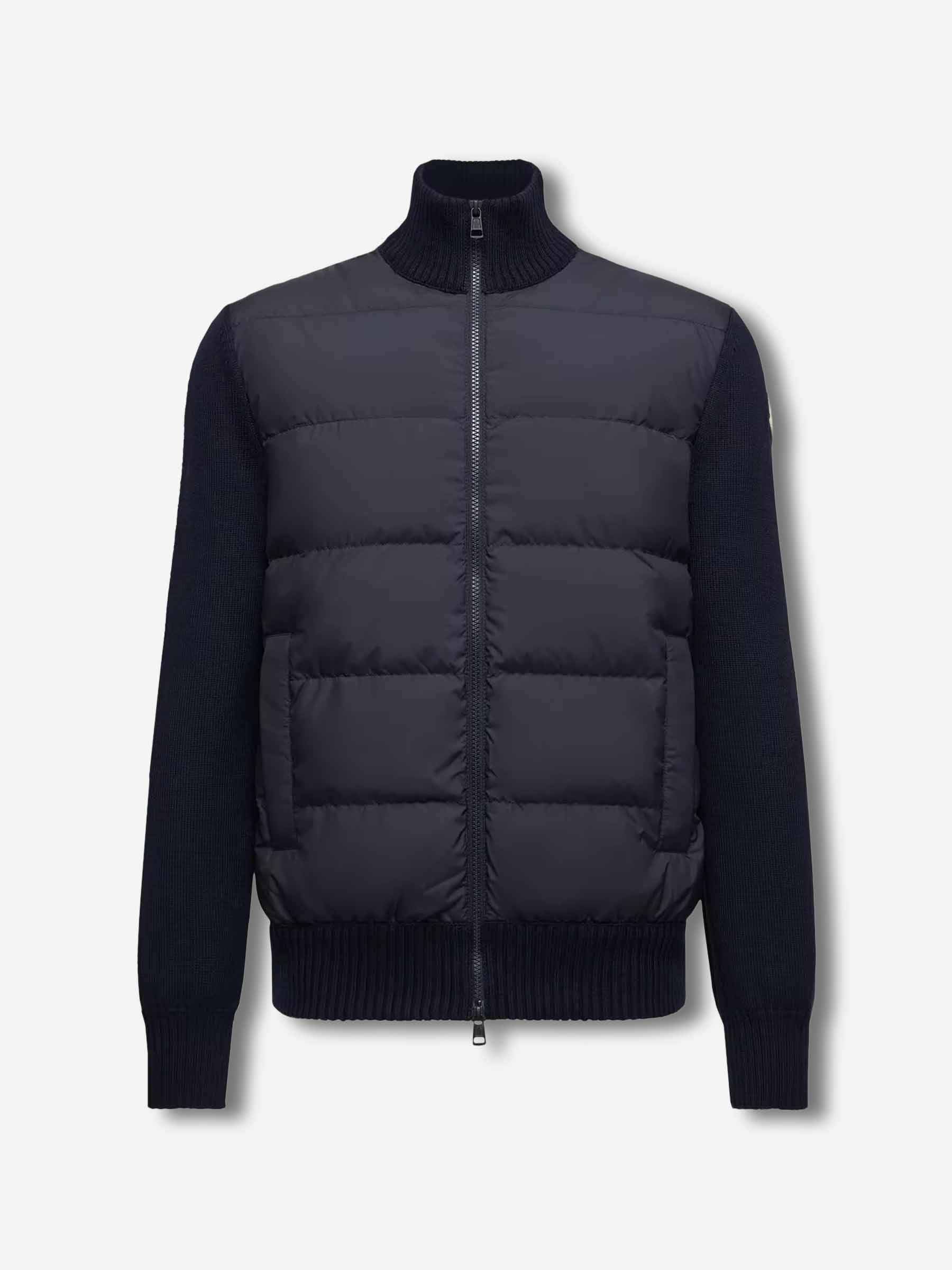Moncler Hombre Barcelona Cárdigan Acolchado Cremallera color Azul Noche sku 543-001041 01 - Foto 1
