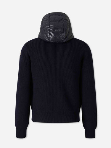 Moncler Hombre Barcelona Cárdigan Acolchado Cremallera color Azul Noche sku 543-001042 01 - Foto 3