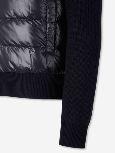 Moncler Hombre Barcelona Cárdigan Acolchado Cremallera color Azul Noche sku 543-001042 01 - Foto 5