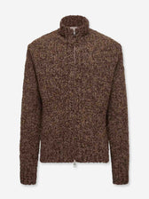 Moncler Hombre Barcelona Cárdigan Punto Cremallera color Marrón sku 543-001043 01 - Foto 1