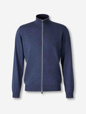 Santa Eulalia Hombre Barcelona Cárdigan Lana Cremallera color Gris Claro sku 543-001046 01 - Foto 1
