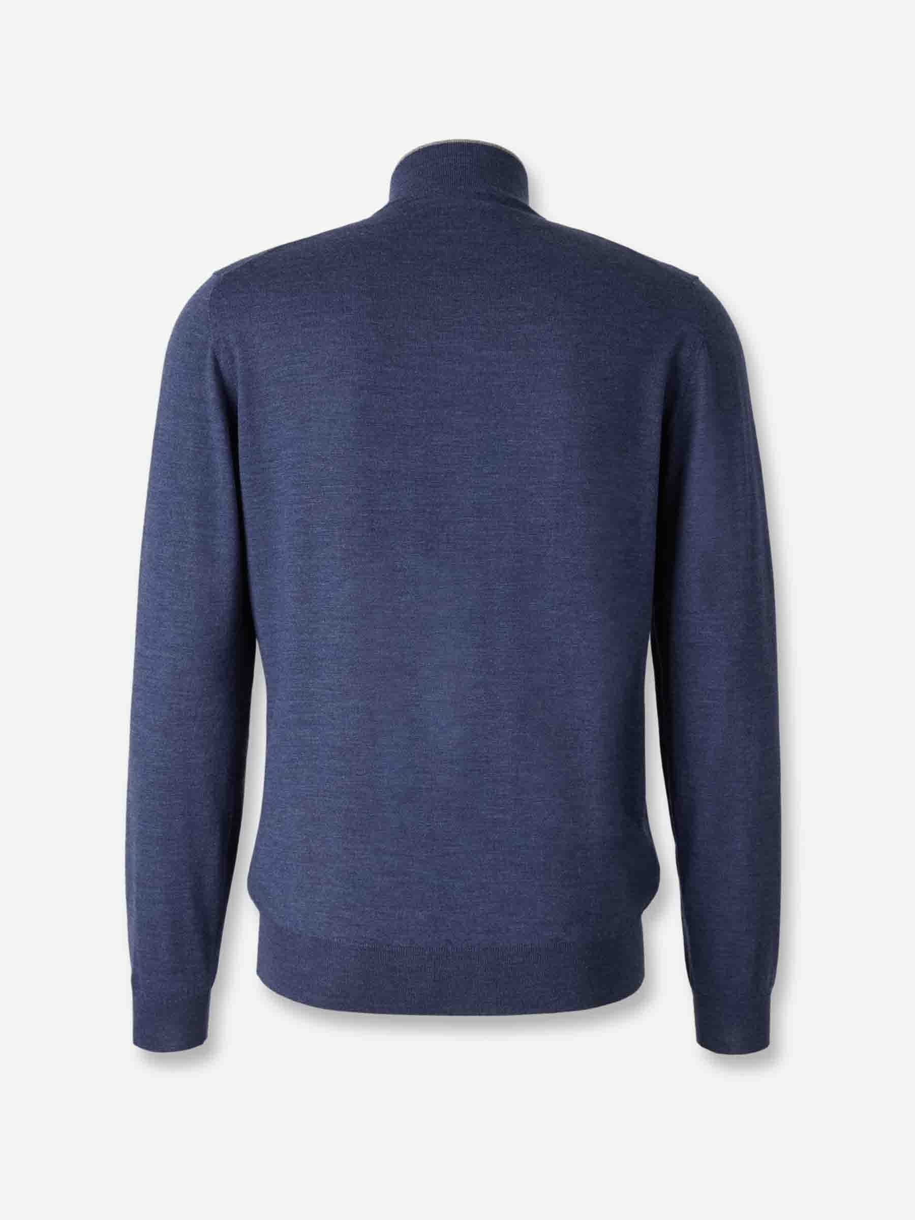 Santa Eulalia Hombre Barcelona Cárdigan Lana Cremallera color Gris Claro sku 543-001046 01 - Foto 2