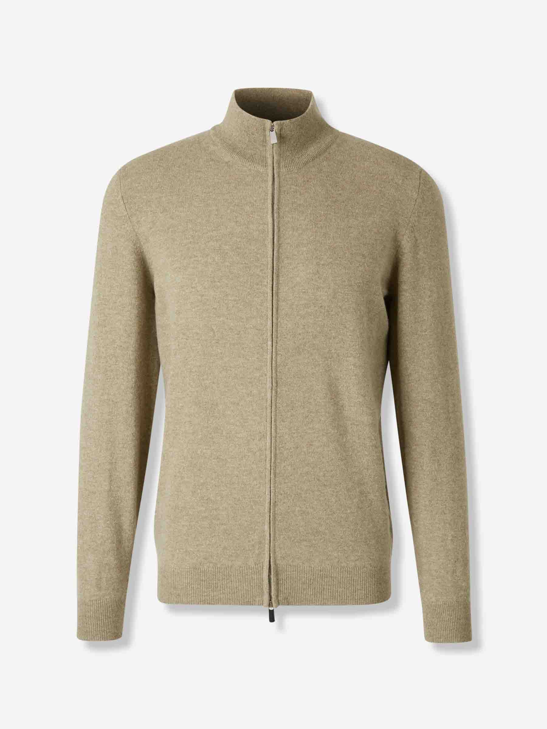 Santa Eulalia Hombre Barcelona Cárdigan Punto Cachemira color Verde sku 543-001047 01 - Foto 1