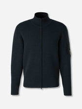 C.P. Company Hombre Barcelona Cárdigan Punto Cremallera color Verde Jungla sku 543-001049 01 - Foto 1
