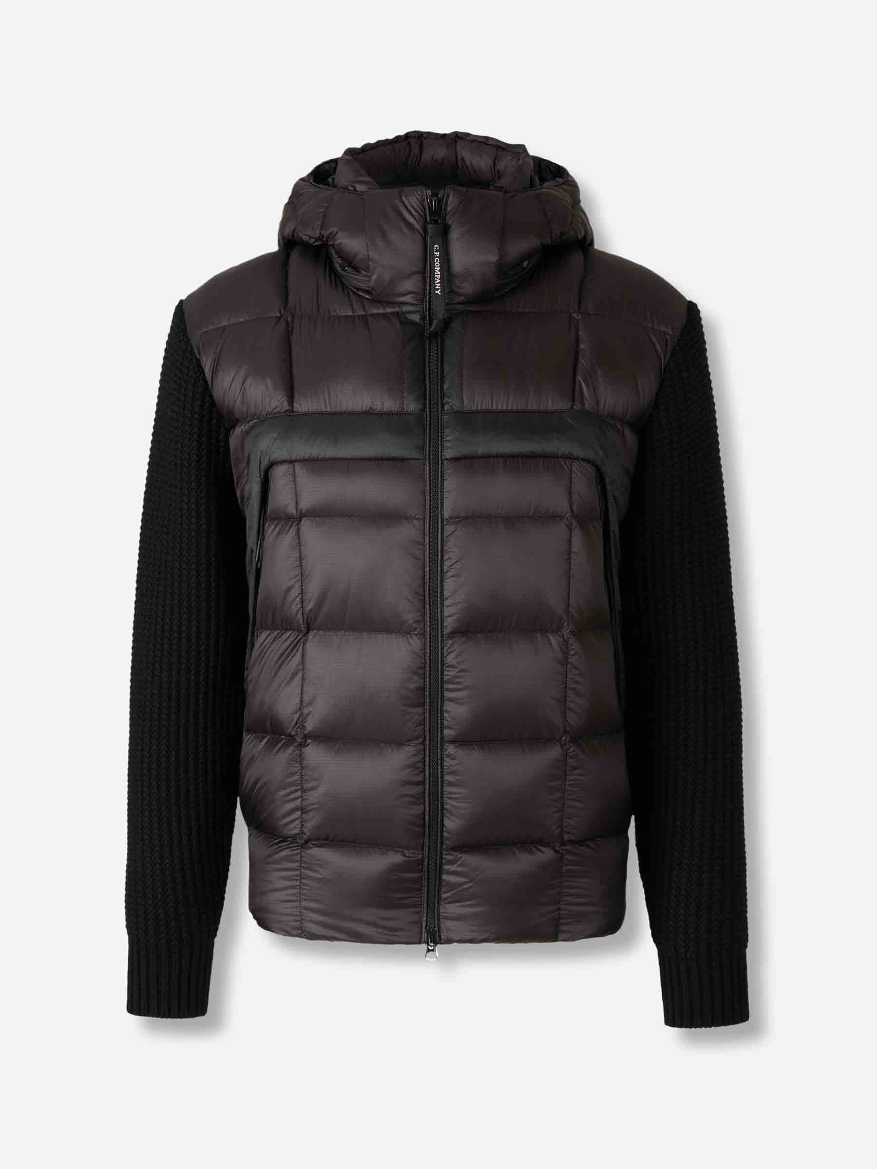 C.P. Company Hombre Barcelona Cárdigan Acolchado Cremallera color Negro sku 543-001050 01 - Foto 1