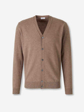 Santa Eulalia Hombre Barcelona Cárdigan Punto Lana color Camel sku 543-001052 02 - Foto 1