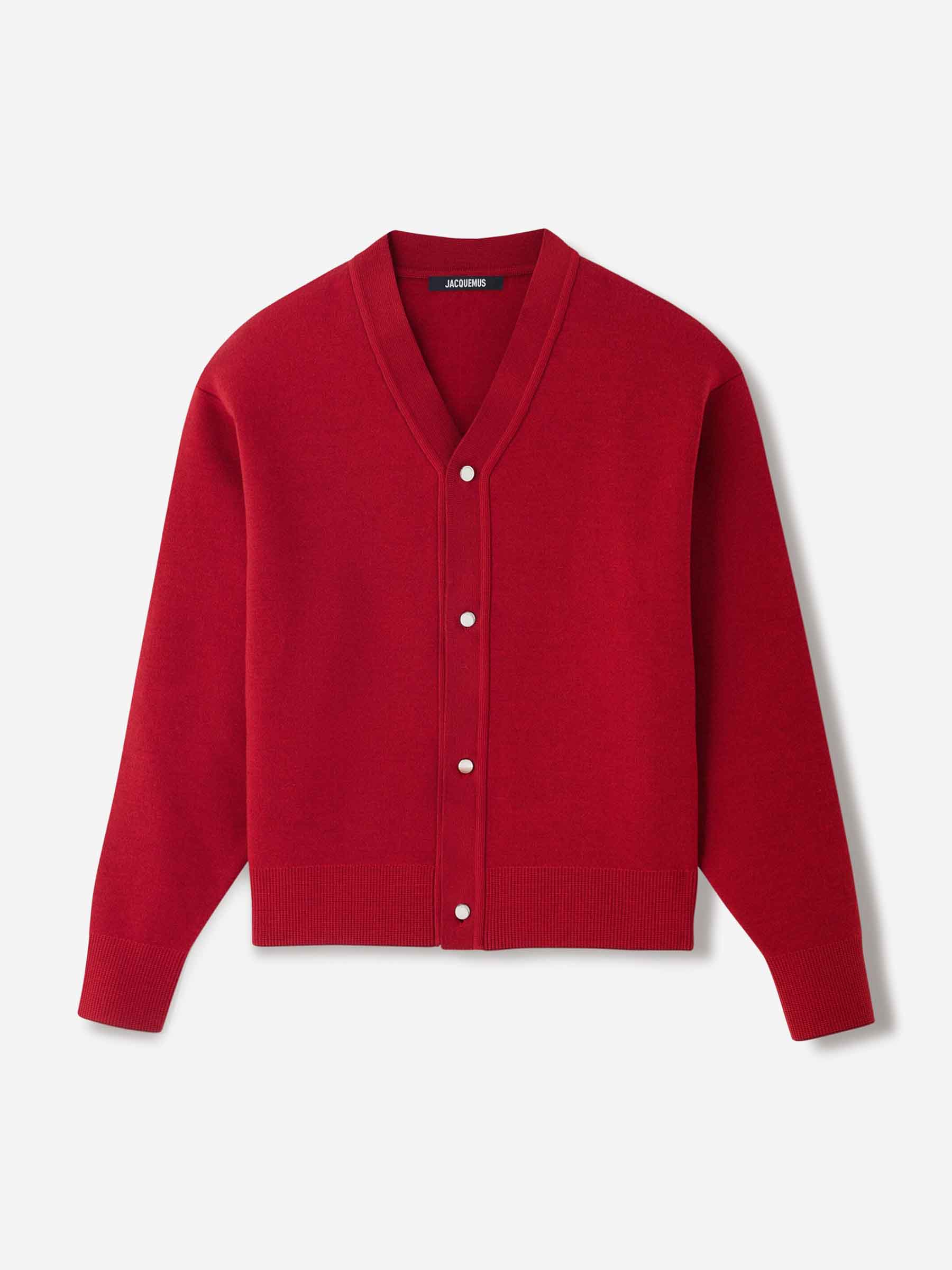 Jacquemus Hombre Barcelona Cárdigan Doppio color Rojo sku 543-001057 01 - Foto 1