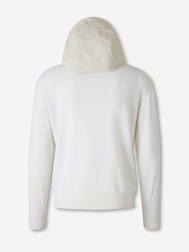 Laminar Hombre Barcelona Cárdigan Punto Capucha color Blanco sku 543-001060 01 - Foto 2