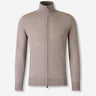 Canali Hombre Barcelona Cárdigan Punto Cremallera color Beige sku 543-001062 02 - Foto 1