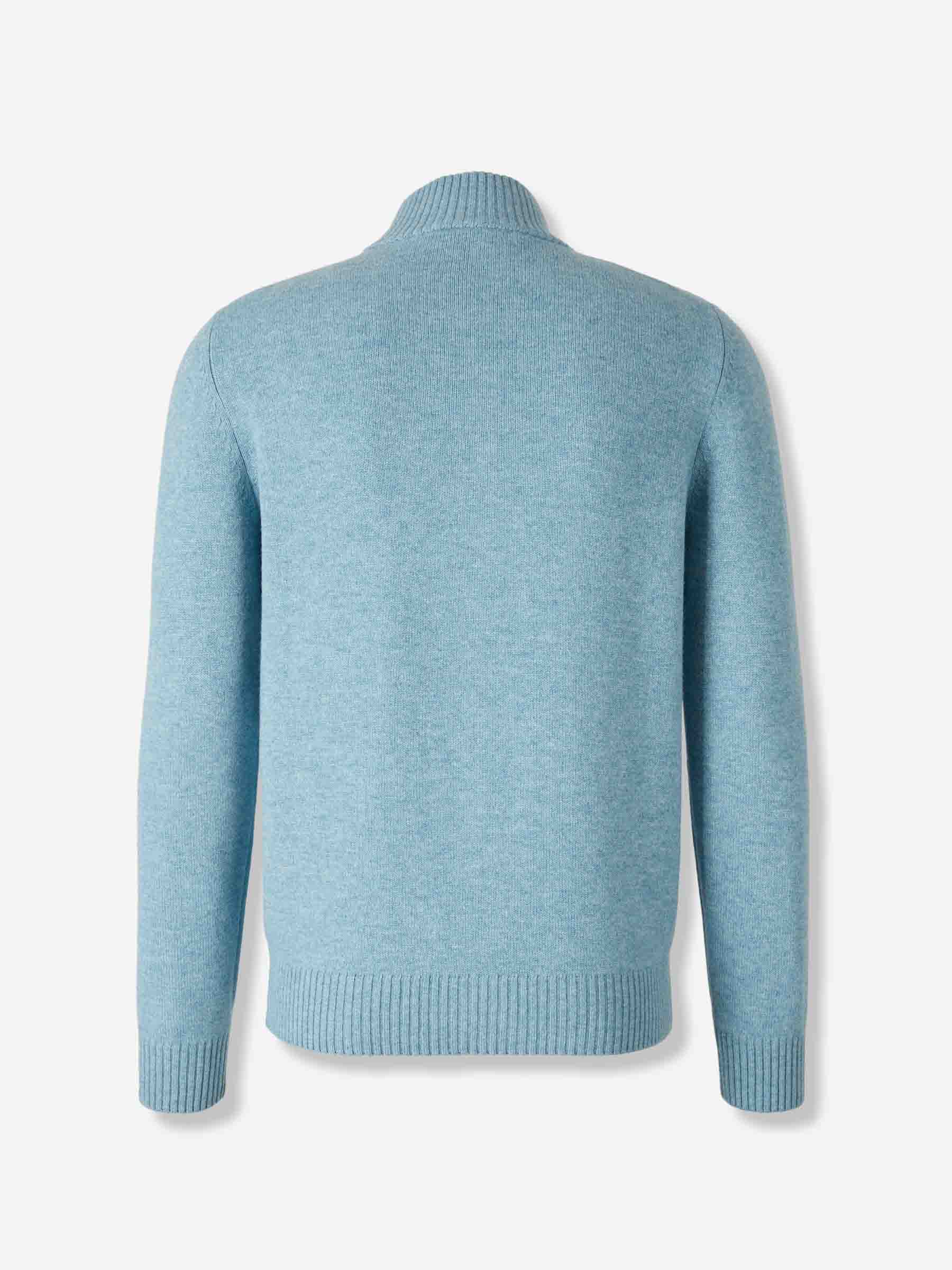 Santa Eulalia Hombre Barcelona Jersey Cuello Alto color Azul Celeste sku 543-001066 03 - Foto 2