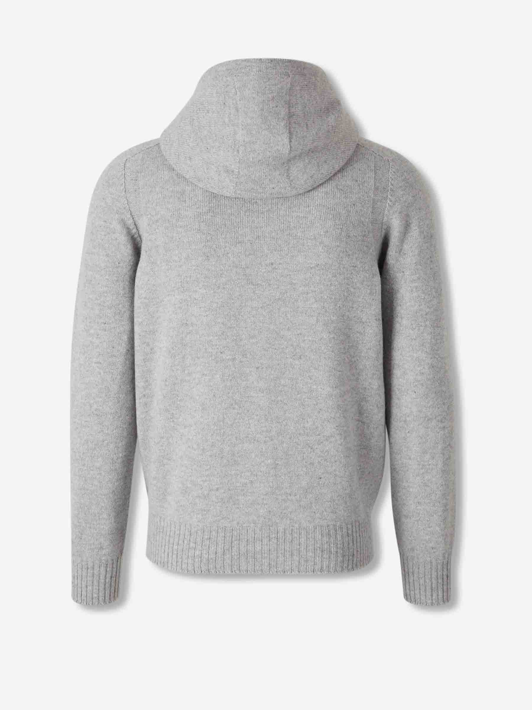 Santa Eulalia Hombre Barcelona Cárdigan Capucha Punto color Gris sku 543-001067 01 - Foto 2