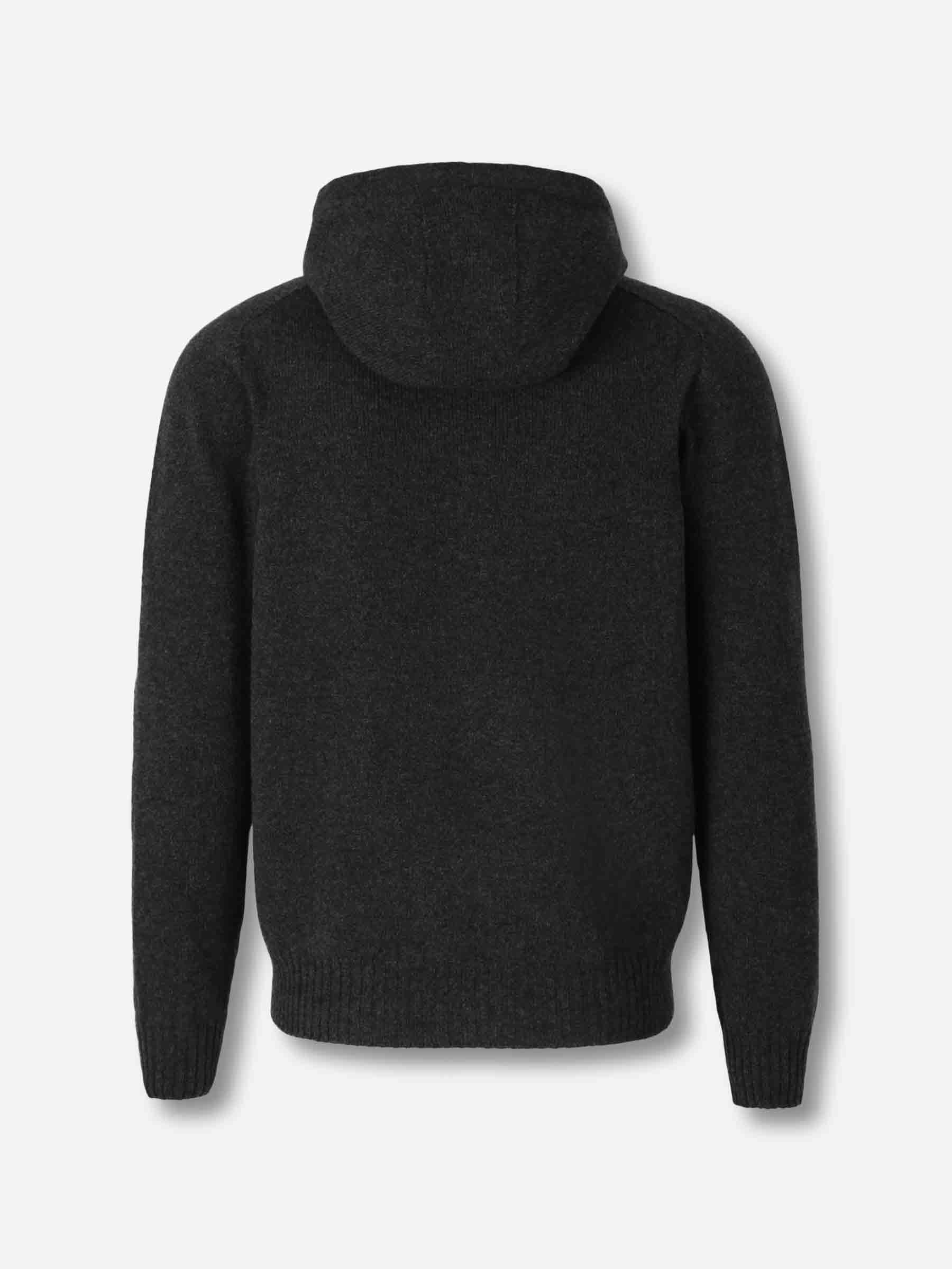 Santa Eulalia Hombre Barcelona Cárdigan Capucha Punto color Gris Antracita sku 543-001067 02 - Foto 2