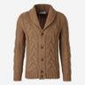 Gran Sasso Hombre Barcelona Cárdigan Ochos Lana color Marrón Oscuro sku 543-001068 01 - Foto 1