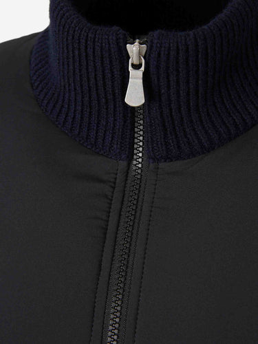 Gran Sasso Hombre Barcelona Cárdigan Acolchado Lana color Azul Noche sku 543-001069 01 - Foto 3