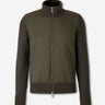 Gran Sasso Hombre Barcelona Cárdigan Acolchado Lana color Verde Oscuro sku 543-001069 02 - Foto 1