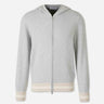 Gran Sasso Hombre Barcelona Cárdigan Punto Capucha color Gris Claro sku 543-001070 01 - Foto 1