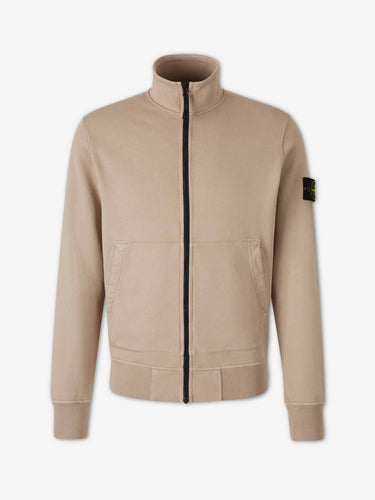 Stone Island Hombre Barcelona Sudadera Cremallera Algodón color Beige sku 543-001077 01 - Foto 1