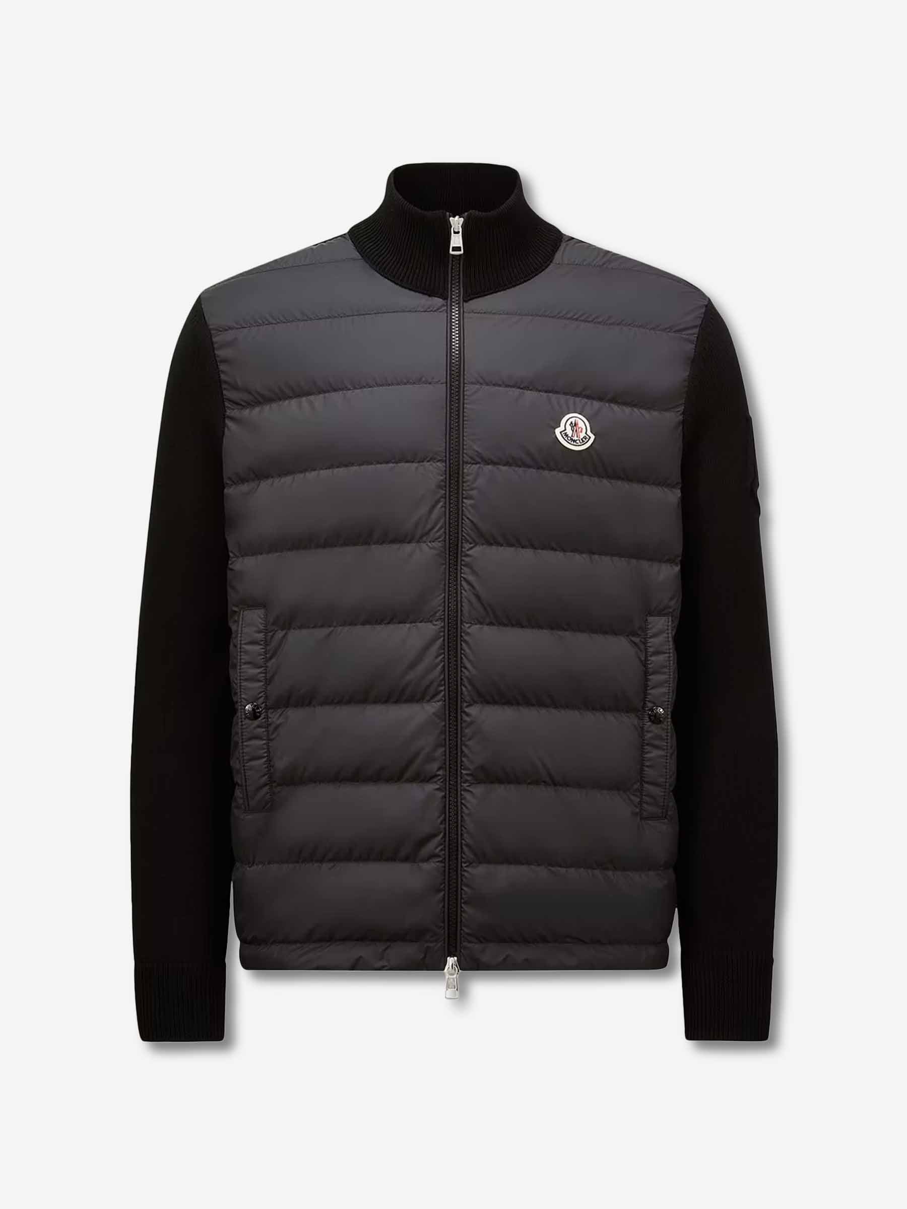 Moncler Hombre Barcelona Cárdigan Acolchado Cremallera color Negro sku 543-001082 01 - Foto 1