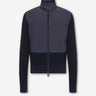 Moncler Grenoble Hombre Barcelona Cárdigan Acolchado Punto color Azul Noche sku 543-001086 01 - Foto 1