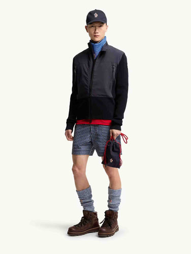 Moncler Grenoble Hombre Barcelona Cárdigan Acolchado Punto color Azul Noche sku 543-001086 01 - Foto 2