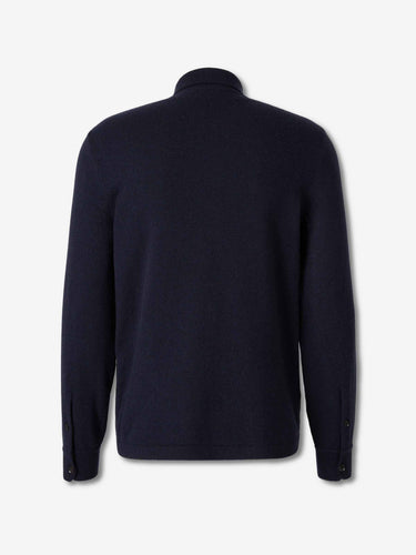 Brioni Hombre Barcelona Cárdigan Punto Cachemira color Azul Noche sku 543-001091 02 - Foto 2