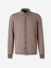 Brioni Hombre Barcelona Cárdigan Punto Lana color Marrón sku 543-001092 01 - Foto 1