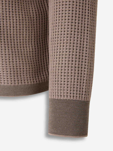 Brioni Hombre Barcelona Cárdigan Punto Lana color Marrón sku 543-001092 01 - Foto 4