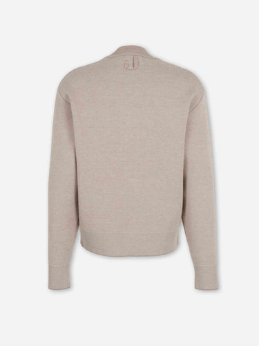 Jacquemus Hombre Barcelona Cárdigan Doppio color Taupe sku 543-001093 00 - Foto 2
